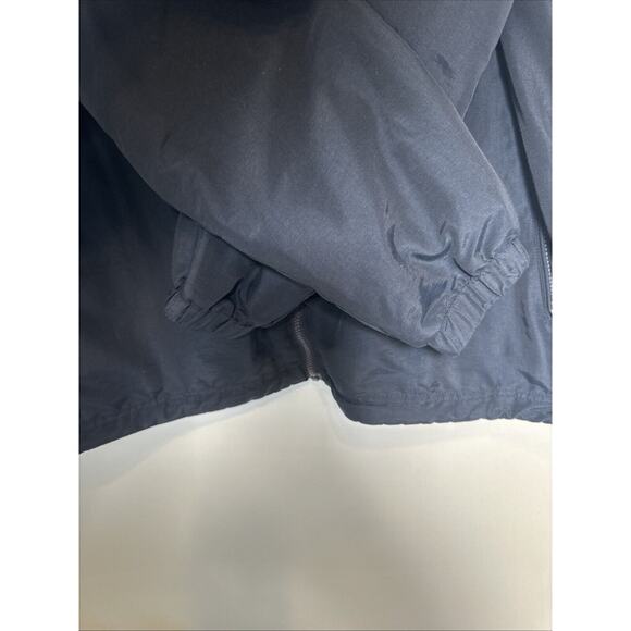 VTG Ivy Crew Men’s Softshell Windbreaker Raincoat Navy Size Large - Picture 5 of 9